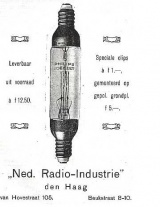 Advertentie voor Philips IDEEZET _radiolamp (bron: Papieren archief Beeld en Geluid)