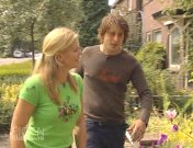 Corine Boon met de nieuwe 'handige Harry'