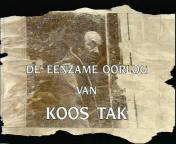 De eenzame oorlog van koos tak titel.jpg