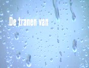De tranen van (2007-2008) titel.jpg