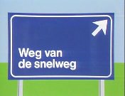 Weg van de snelweg titel 1985.jpg